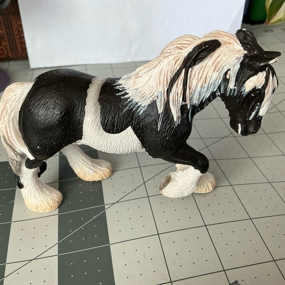 Other - Black and White Horse Figurine